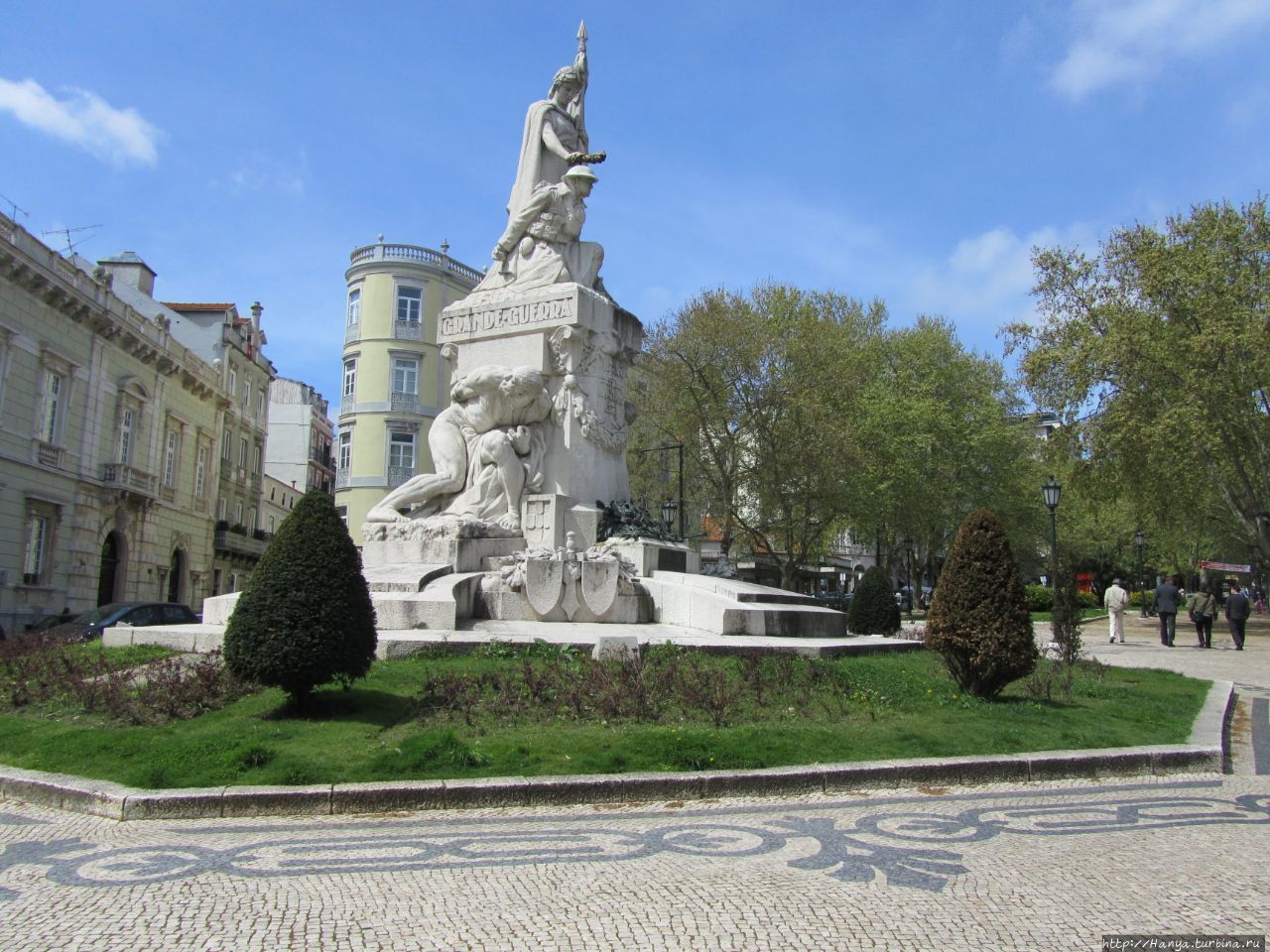 Памятник старого Лиссабона, посвященный героям войны. Ч.52