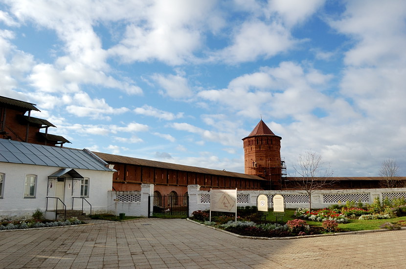 Внутри Спасо-Евфимиева монастыря Суздаль, Россия