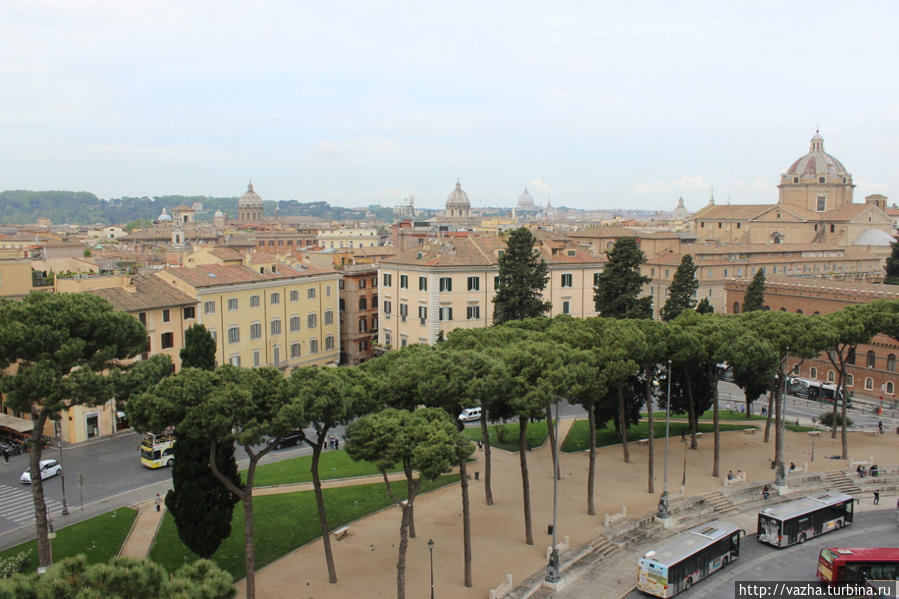 Площадь Венеции. Рим, Италия