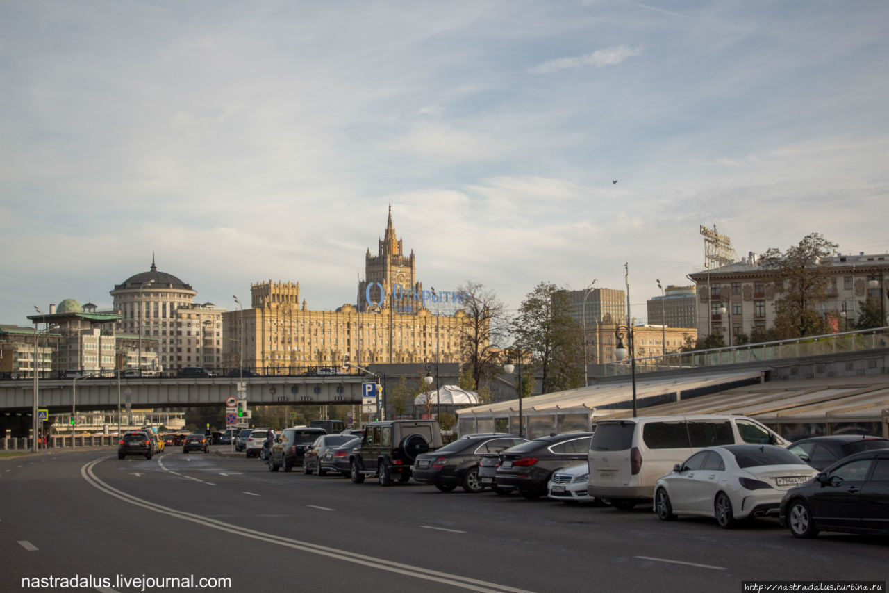 Прогулка от Москва-Сити до Арбата Москва, Россия