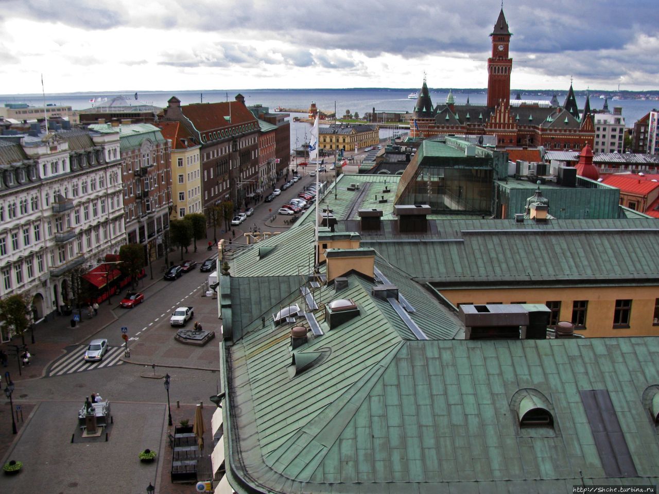 Крыши и горизонты Хельсингборга