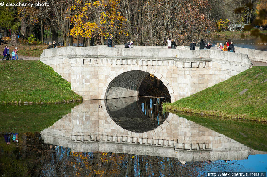 Осень в Гатчинском парке Гатчина, Россия