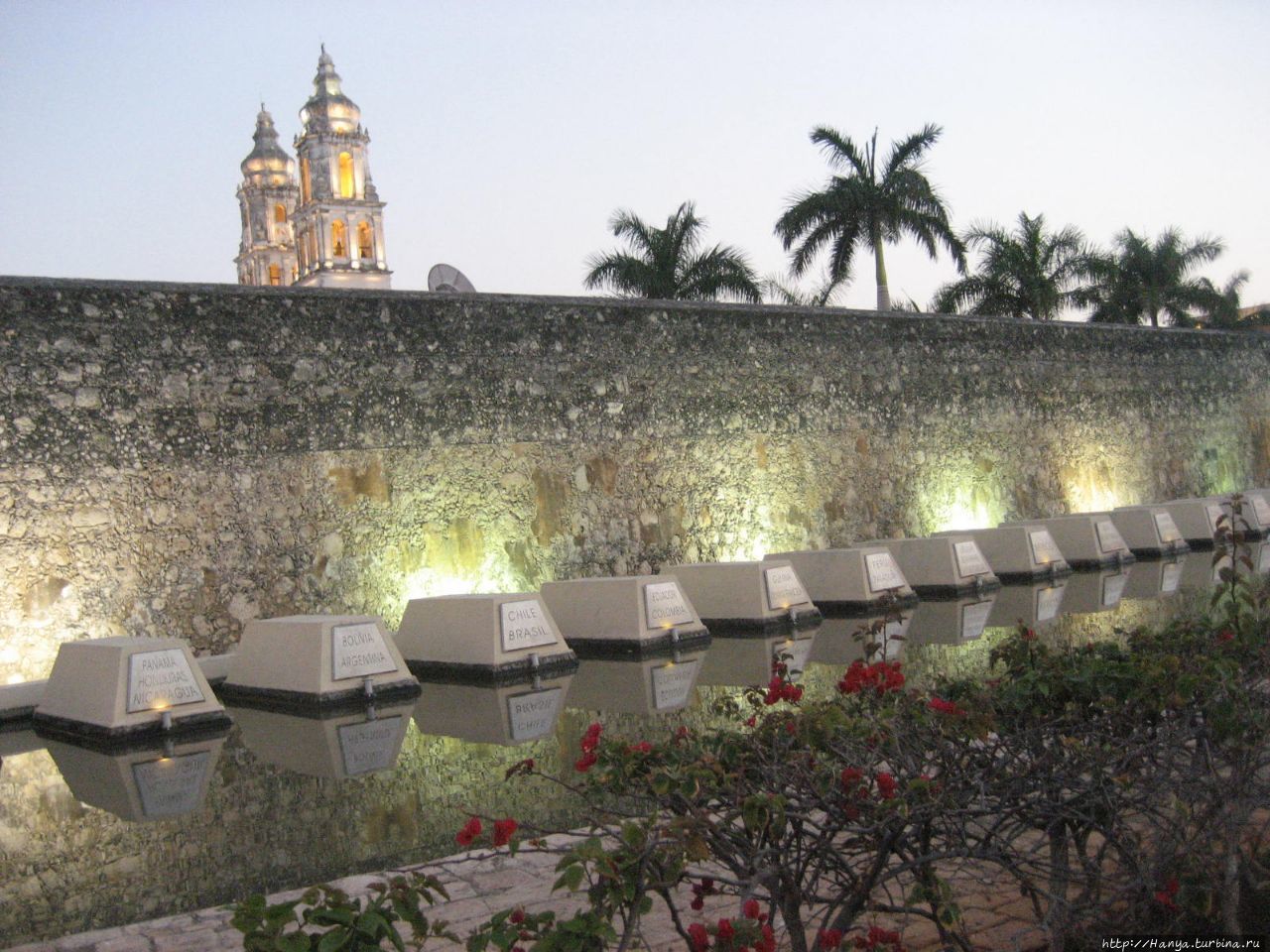 Старинная городская стена Murallas de Campeche Ч.98