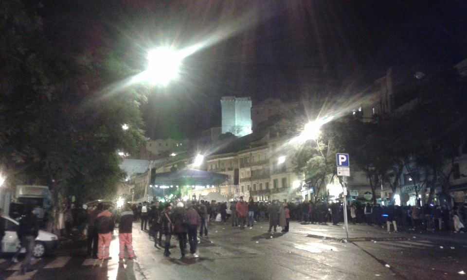 Новогодние беспорядки в Кальяри