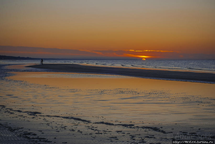 Закат в Юрмале Юрмала, Латвия
