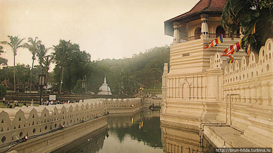 Канди. Храм Зуба Будды Шри-Ланка