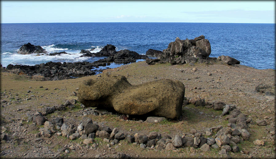 Достопримечательности острова Пасхи (AKAHANGA) Остров Пасхи, Чили