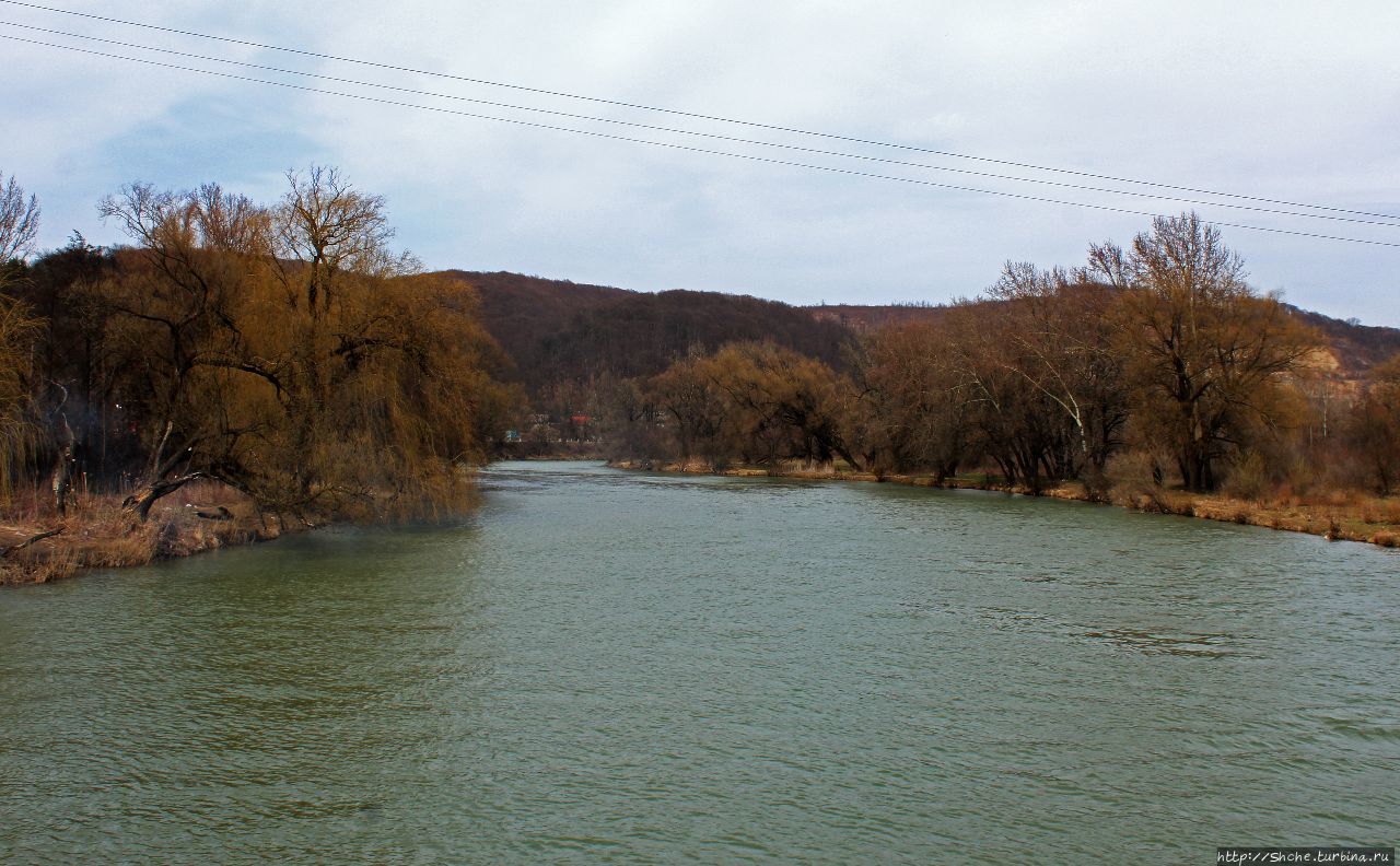 река Уж Каменица, Украина