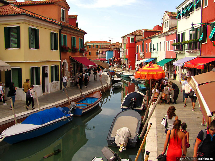 Остров Бурано Венеция, Италия