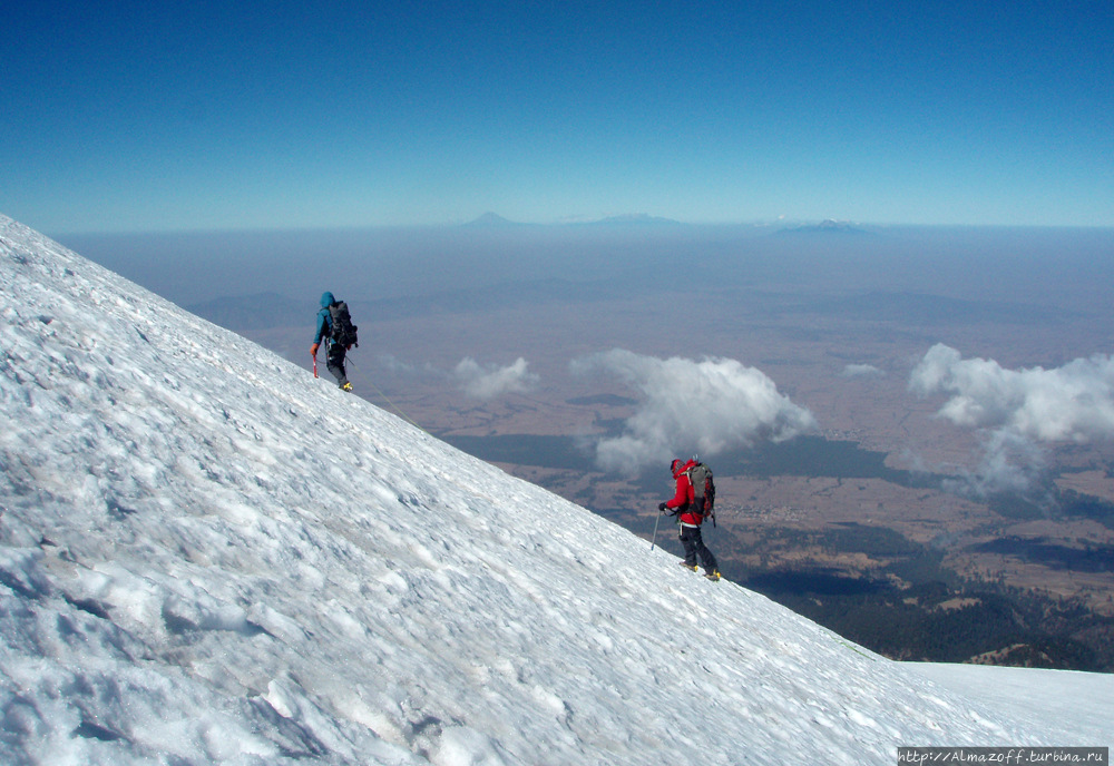 Самый высокий вулкан Северной Америки и высшая точка Мексики Вулкан Орисаба (5636м) Национальный парк, Мексика