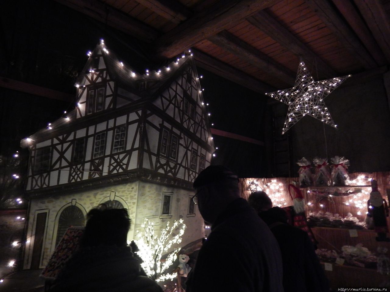 Рождество в деревне Бад-Кройцнах, Германия