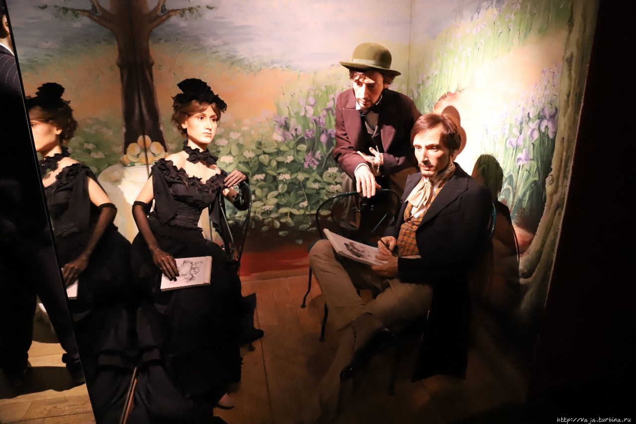 Ренуар с карандашом и Дэга Париж, Франция