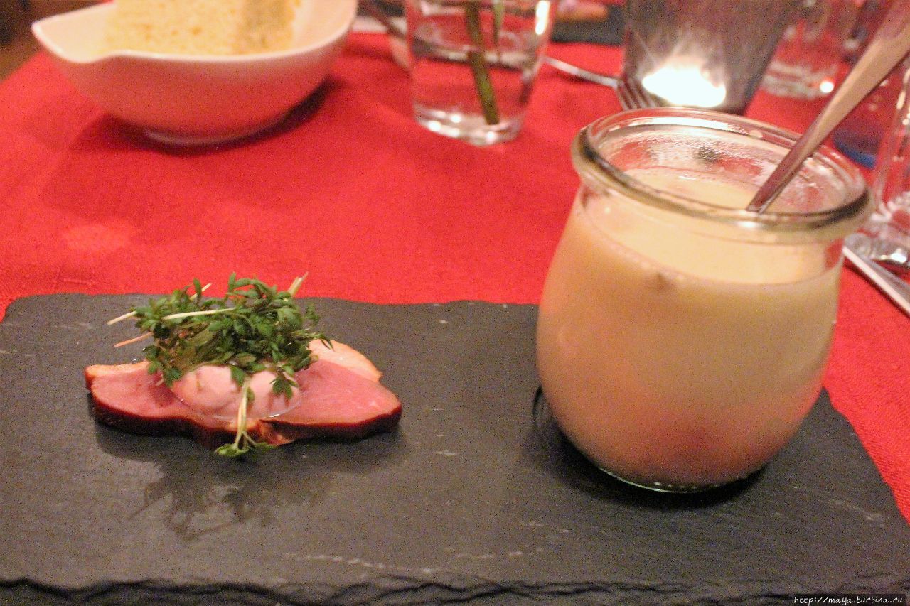 ресторан 1070 
гусиный супчик с каштанами Вена, Австрия