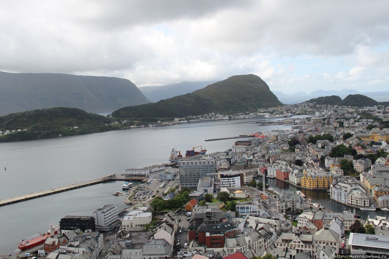 Олесунн — романтическая сказка Норвегии Олесунн, Норвегия