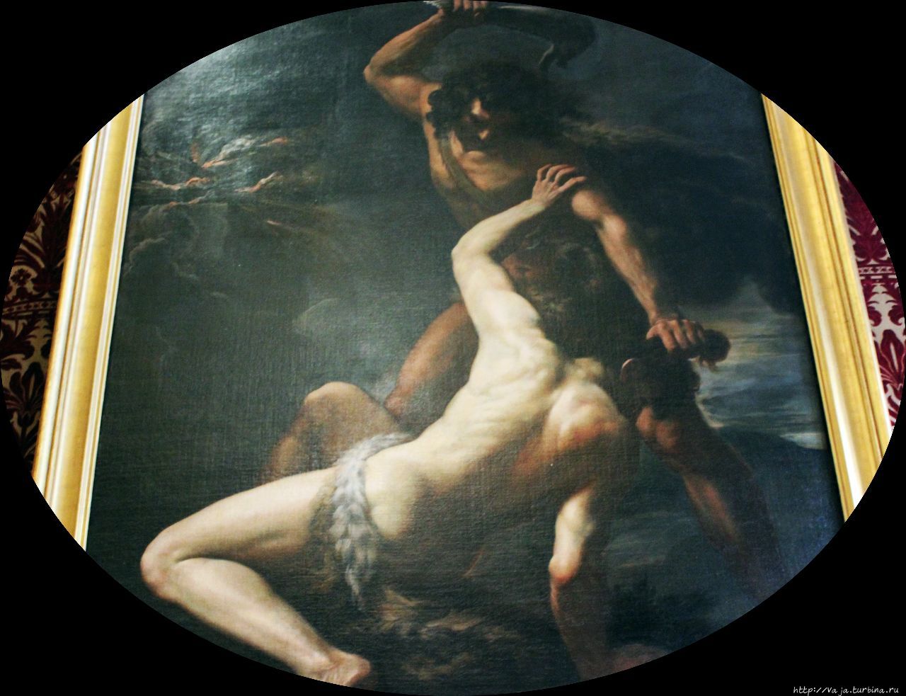 Каин убивает Авеля Рим, Италия