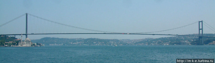 Мост через Босфор. Фото из интернета. Стамбул, Турция