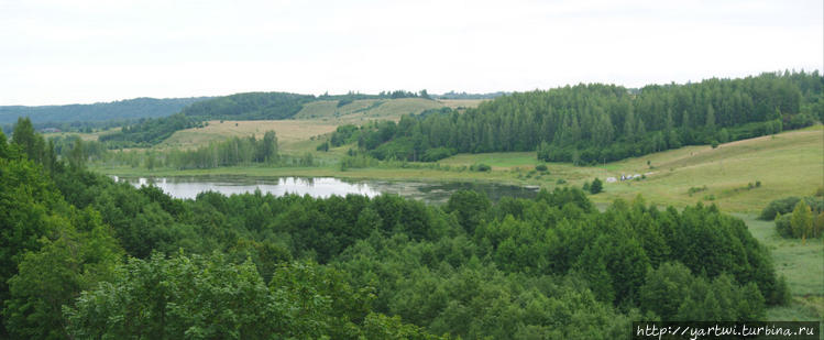 Панорама окрестностей Изб