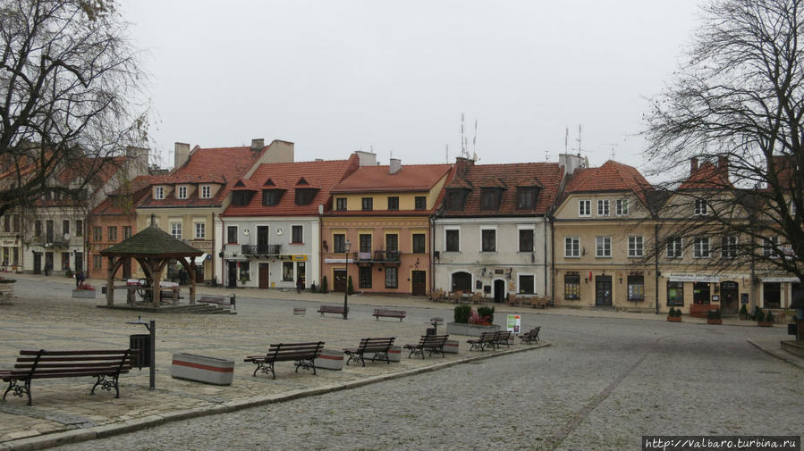 Рыночная площадь Сандомир, Польша