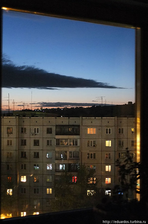 И два мощных заката... Красноярский край, Россия