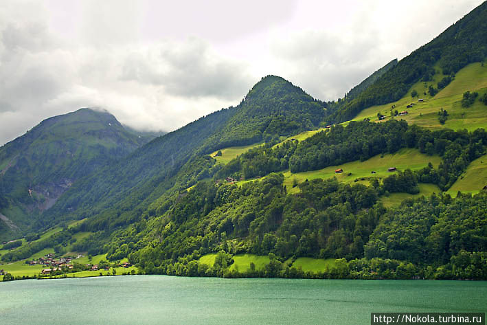 Озеро Зарнен Швейцария