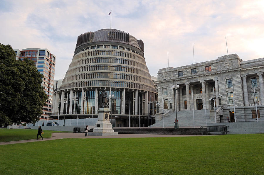 Парламент Новой Зеландии в Веллингтоне Веллингтон, Новая Зеландия
