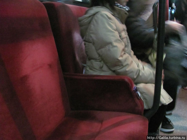 В автобусе, как в театре.
