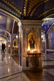 Нижний храм освящен в честь Святого Равноапостольного Великого князя Владимира