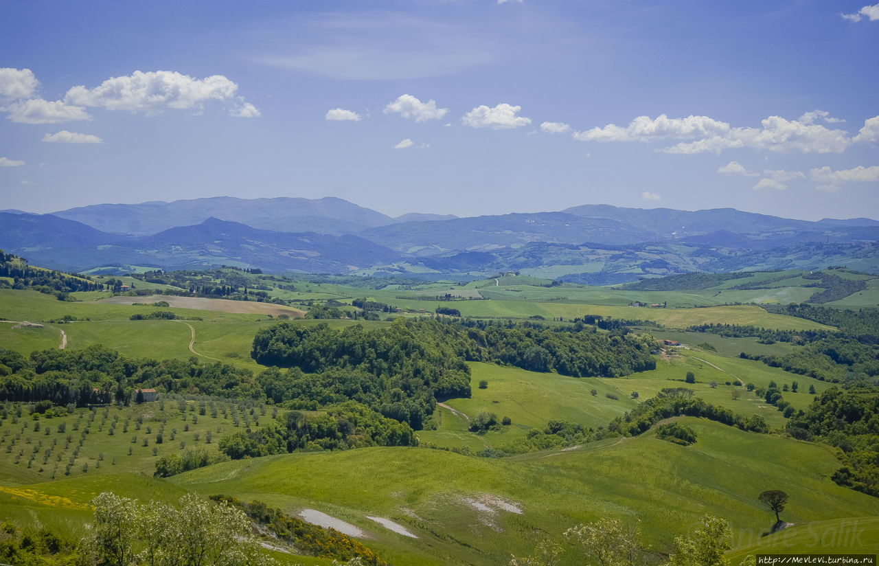 Окрестности San Gimignano Сан-Джиминьяно, Италия