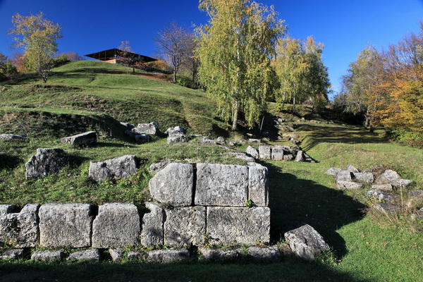Дакийский форт в Костешты / Costești-Cetățuie Dacian fortress