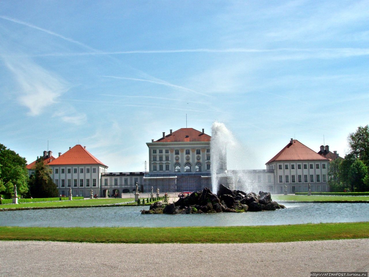 Дворцовый комплекс Нимфенбург Мюнхен, Германия