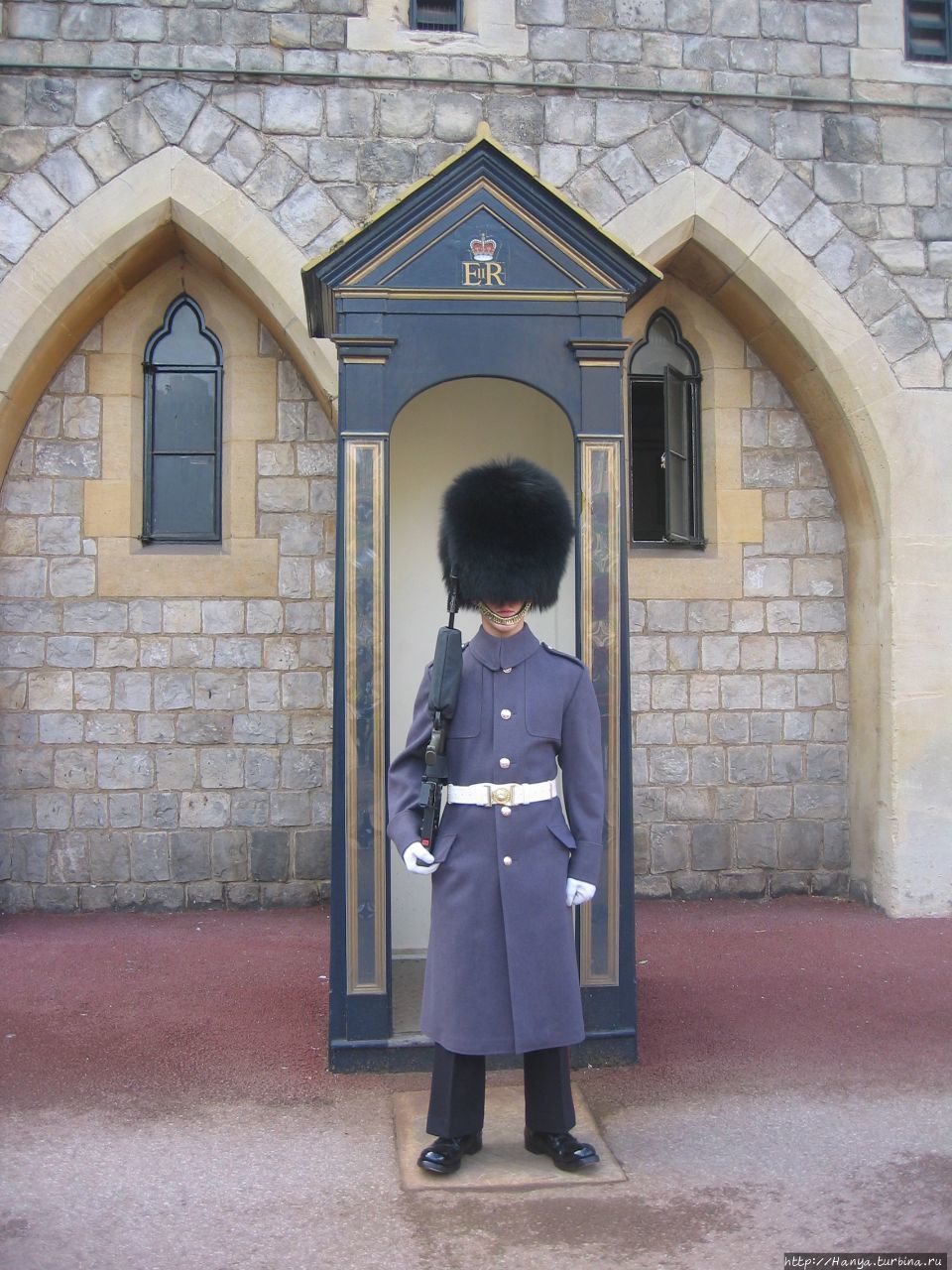 Королевский гвардеец Виндзорского дворца Виндзор, Великобритания