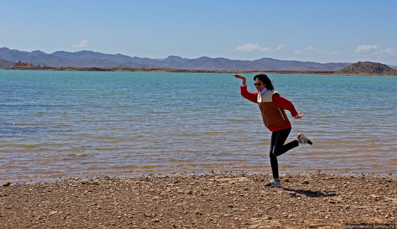 водохранилище Эль Мансур Эддаби / Barrage El Mansour Eddahbi