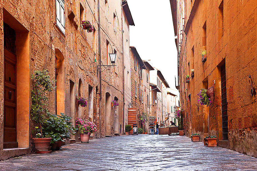 Улочка в Сиене