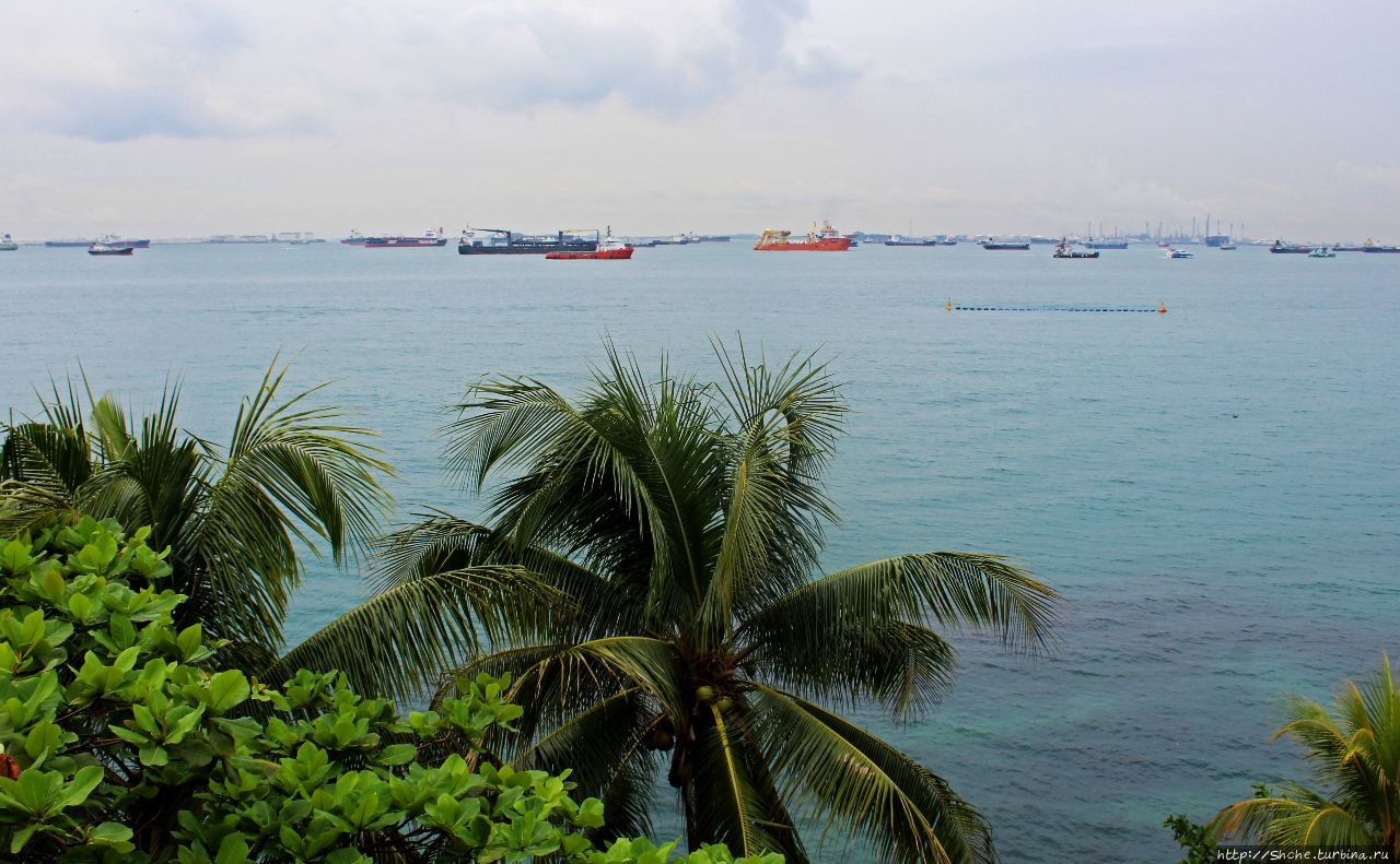 Самая южная точка Континентальной Азии остров Сентоза, Сингапур (город-государство)