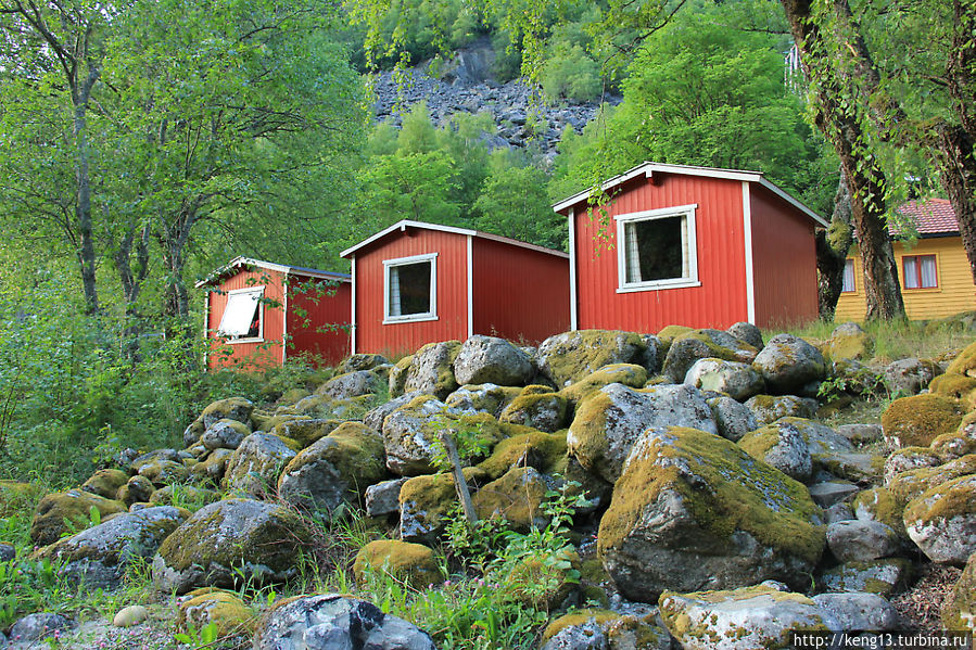 Finnasteinflåten Camping Эйдфьорд, Норвегия