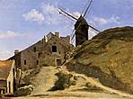 Жан-Батист Коро Ветряная мельница на Монмартре 1845 г. Музей истории искусств, Женева