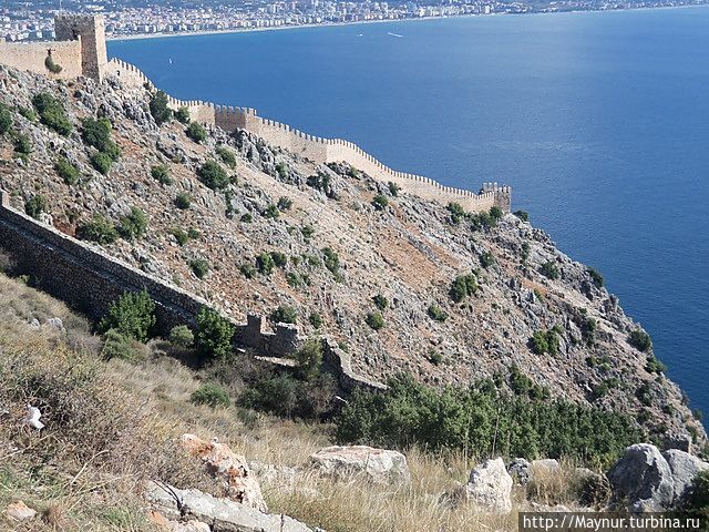 Сельджукская крепость Алания, Турция