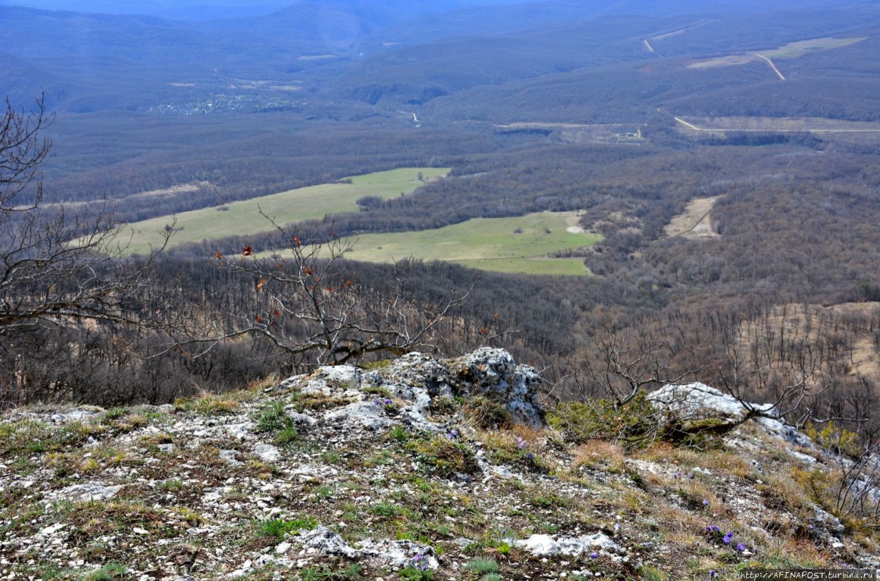 Скала Чёртов палец Даховская, Россия