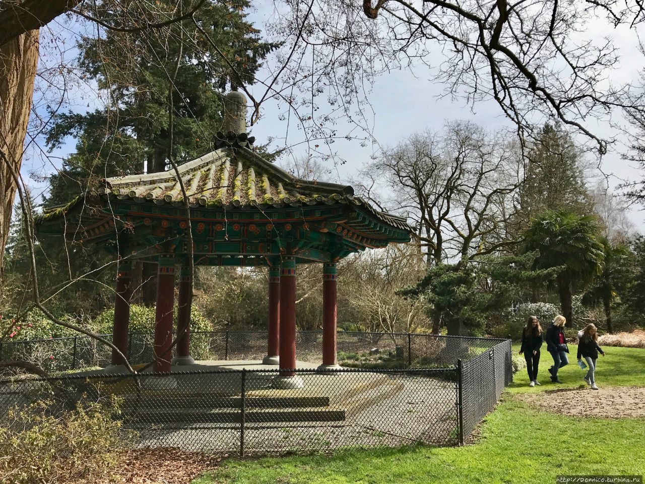 Ботанический сад ВанДюзен Ванкувер, Канада