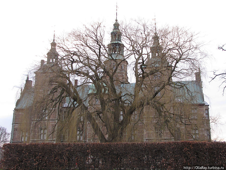 В Копенгаген зимой. Замок Розенборг. Копенгаген, Дания