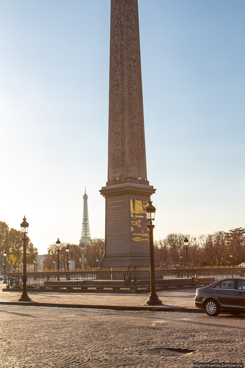Париж — Площадь Согласия Париж, Франция