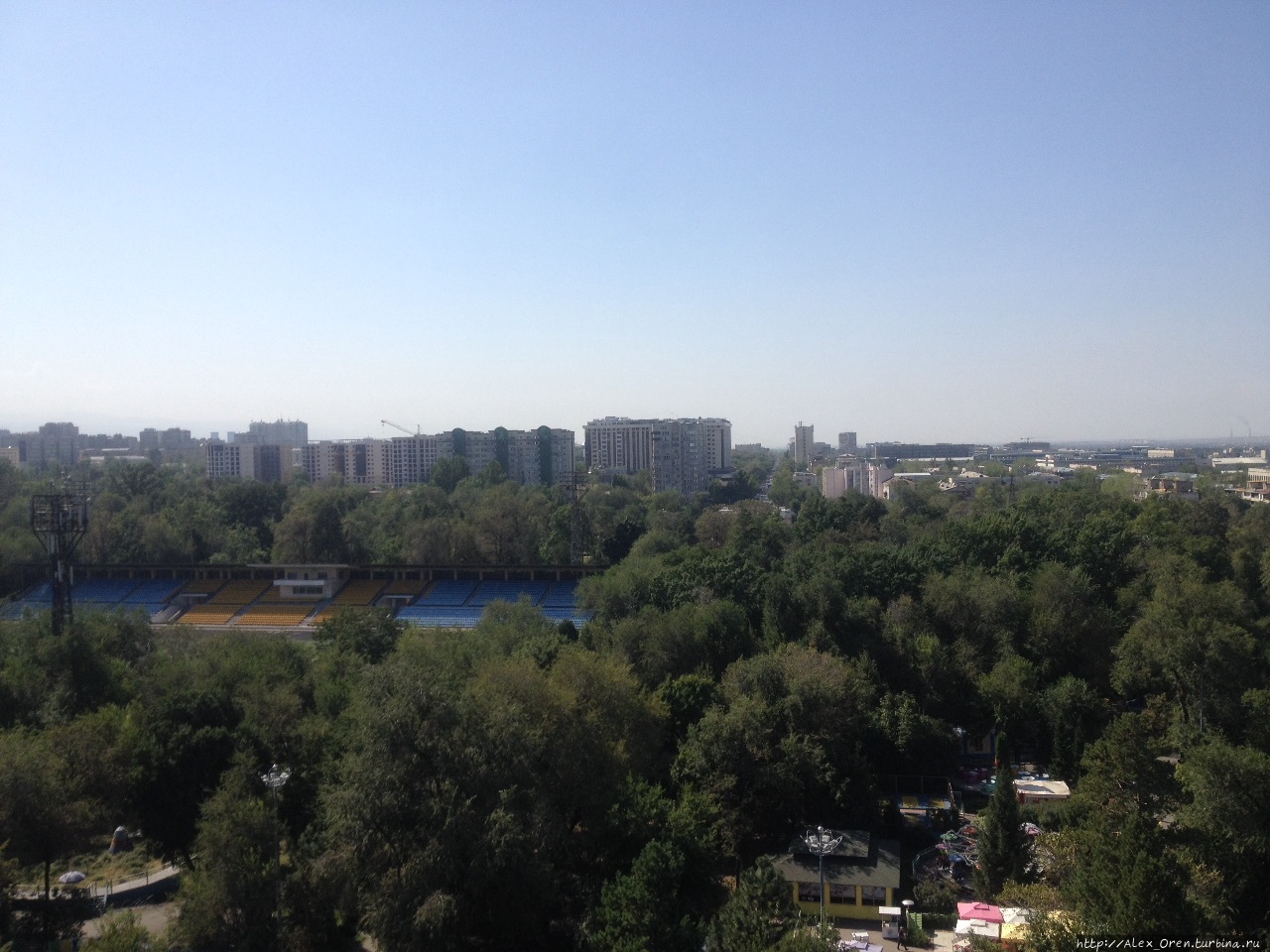 Центральный парк отдыха Алматы, Казахстан