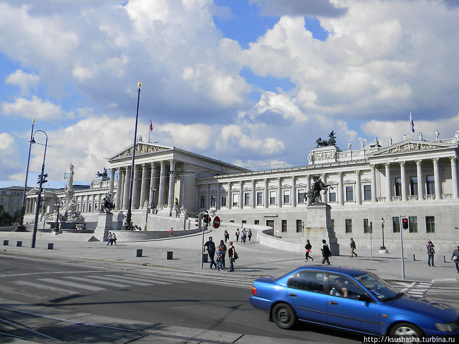 Здание парламента Вена, Австрия