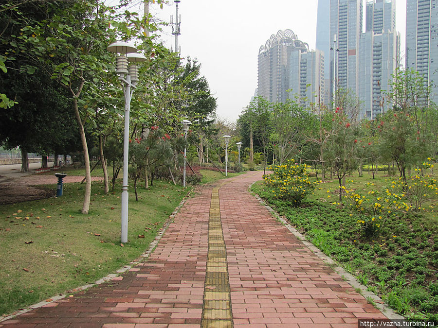 Набережная Гуанджоу и парк Гуанчжоу, Китай