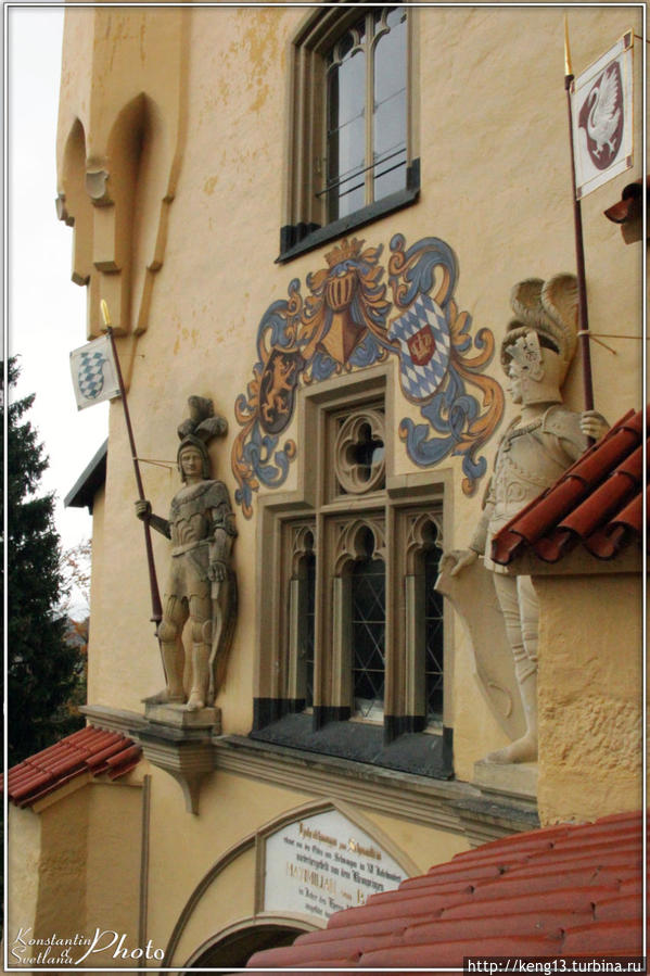 Нойшвайштайн — плод фантазии, воплощение мечты Людвига II Швангау, Германия