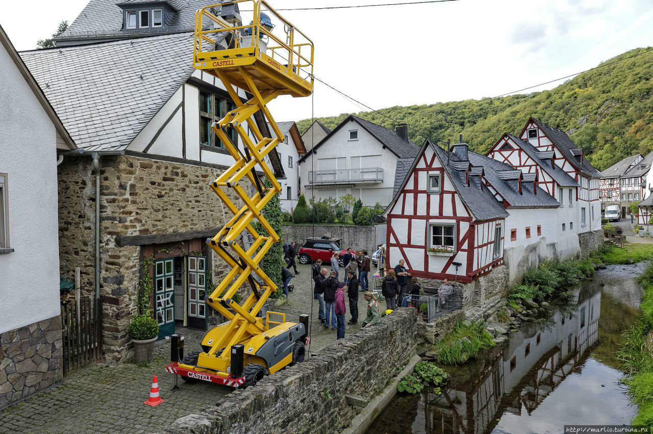 Моншау. Hа сьемках триллера Автобан в 2014 году. фото из интернета Мария-Лаах, Германия