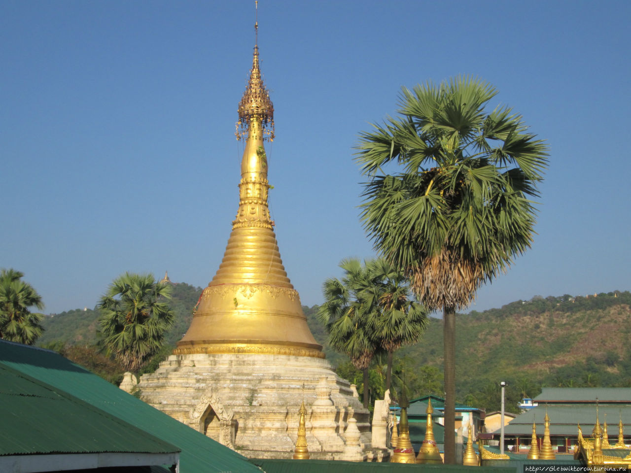 Shwe Saw Yan — главная пагода Татоуна Татон, Мьянма