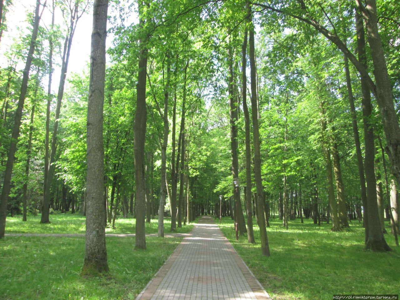 Парк Суворова Кобрин, Беларусь