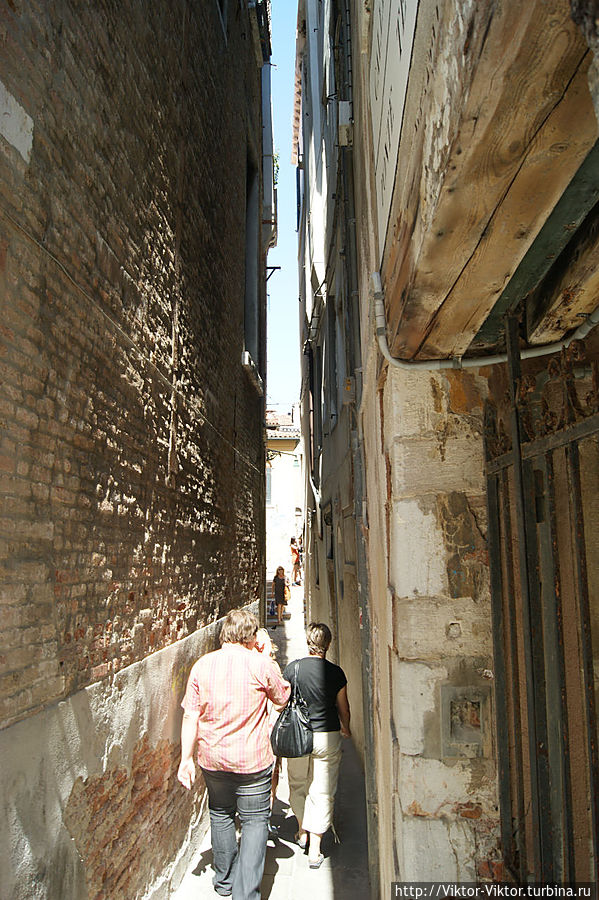Улицы Венеции Венеция, Италия