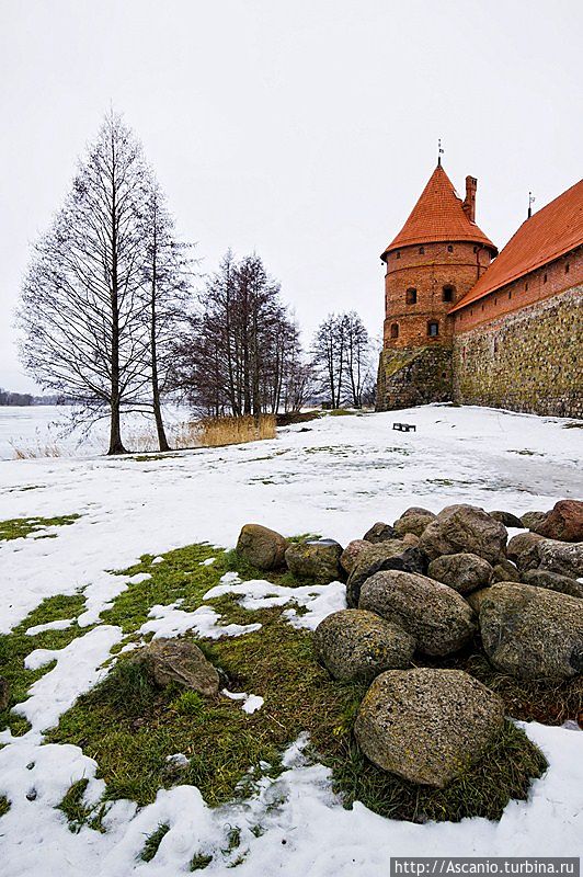 Прогулка по зимнему Тракаю Тракай, Литва